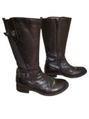 Bottes en cuir noir 36