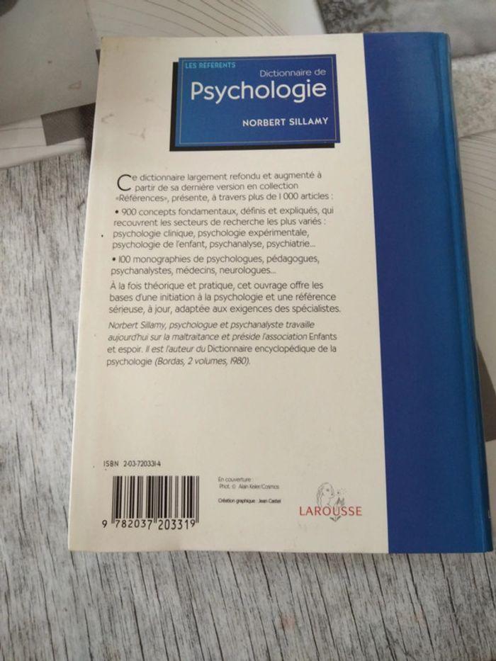 Dictionnaire Larousse de psychologie - photo numéro 2