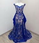 Robe bleu fiancaille