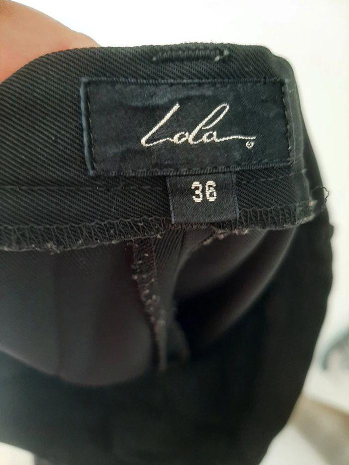 pantalon ajuste Lola noir taille 36 - photo numéro 3