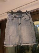 Short en jeans