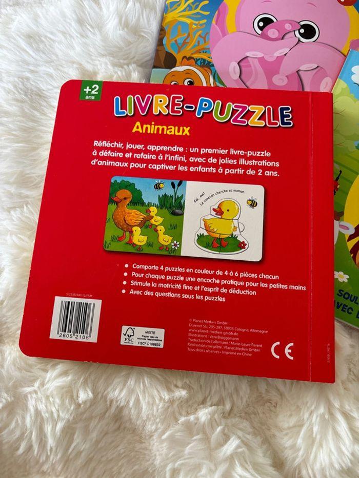 Lot livres puzzles et a soulever - photo numéro 6