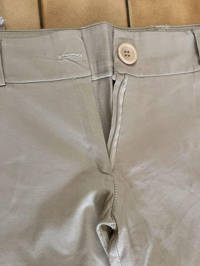 Pantalon beige droit made in France - photo numéro 4