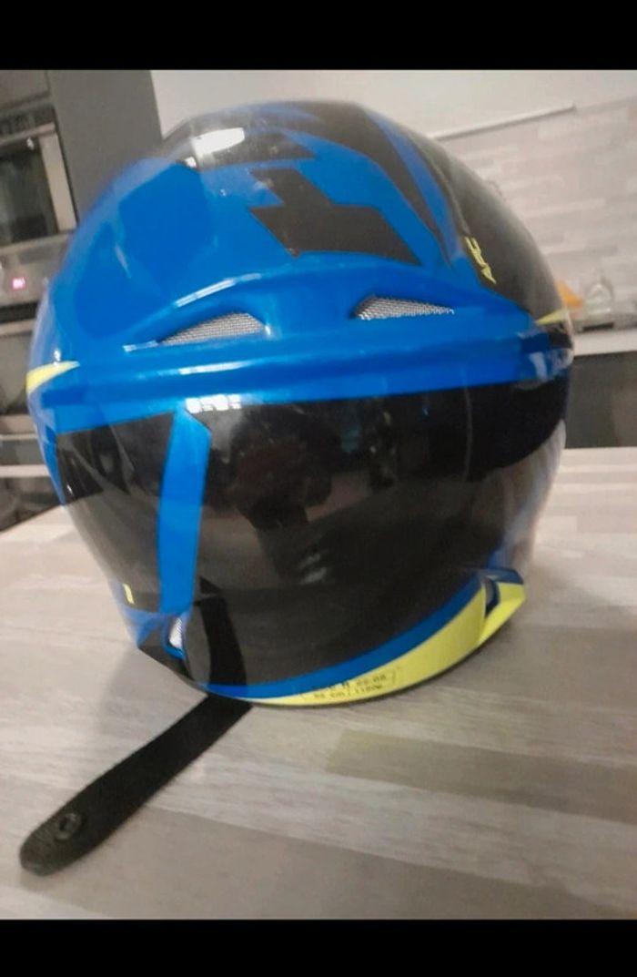 Casque de moto pour enfant - photo numéro 3