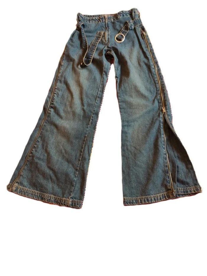 Pantalon Jean Bohème convertible Patte Eléphant Orchestra 14 ans (164 cm) - photo numéro 2