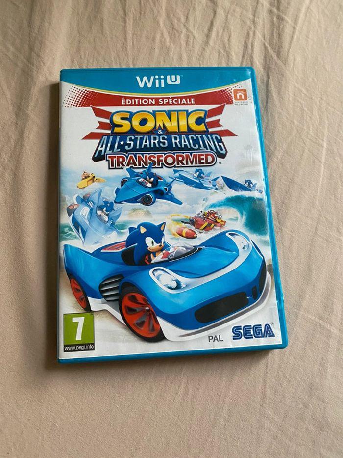 jeu wii u sonic & all stars racing transformed