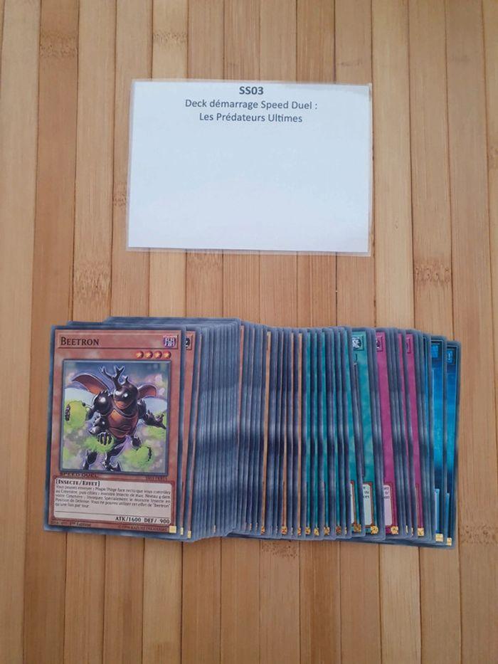 Lot de 46 cartes Yu-gi-oh "SS03" - photo numéro 1