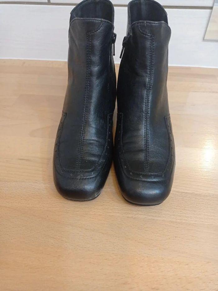 Bottines Cuir Taille 37 Pédiconfort - photo numéro 12