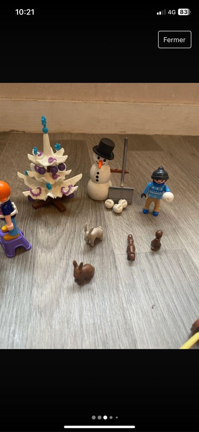 Scène de noël playmobil calendrier de l’avent - photo numéro 3