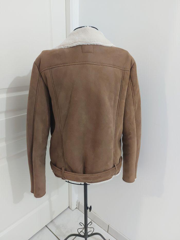 Veste perfecto marron Taille L - photo numéro 2