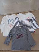 lot tee shirt manches longues 3 ans