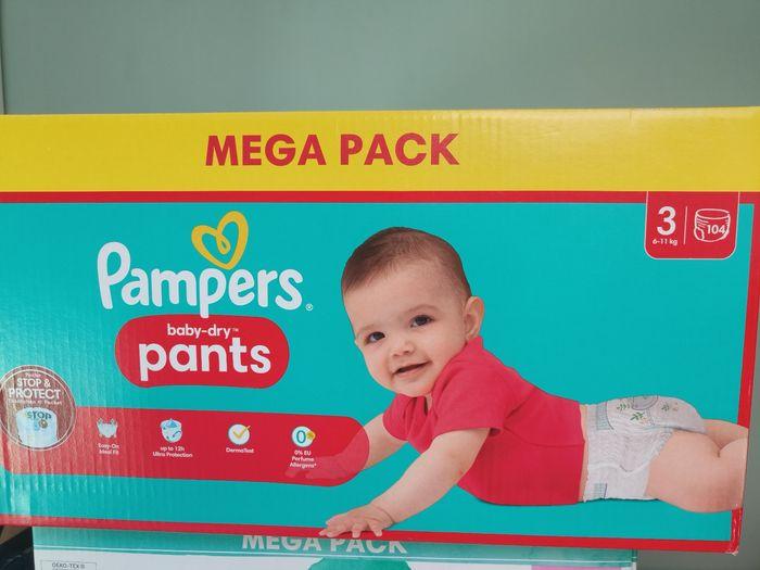 Couches Pampers baby dry pants taille 3