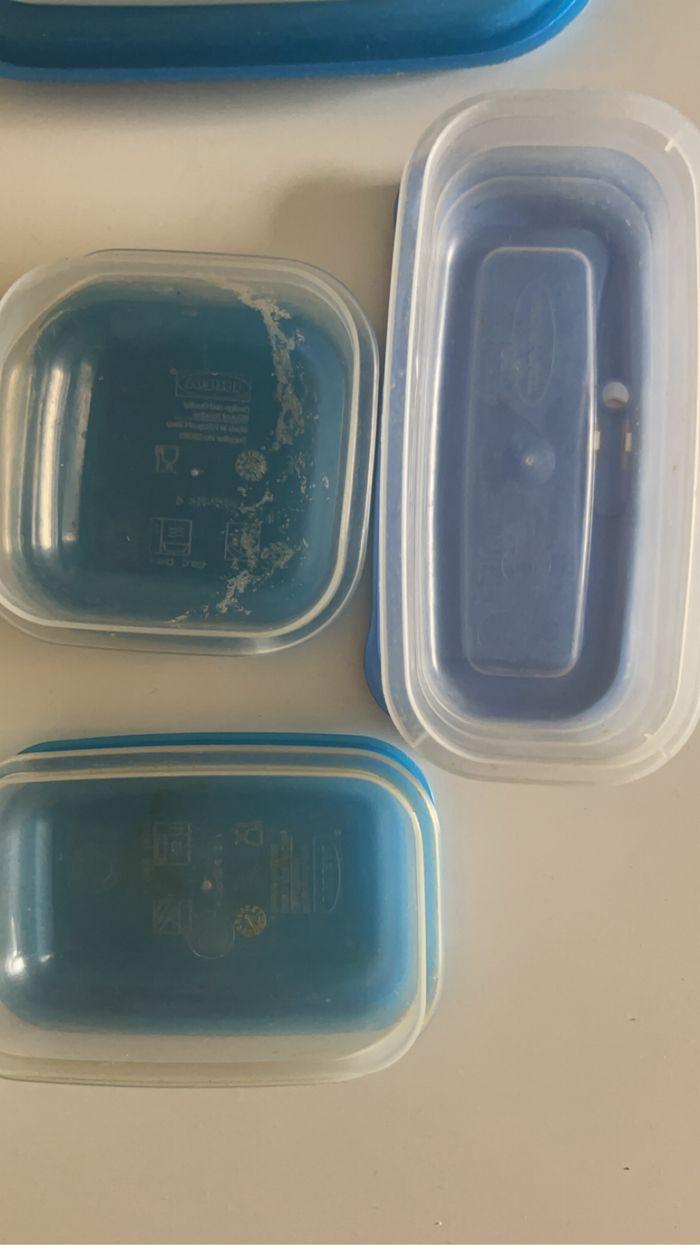 Lot Tupperware bleu - photo numéro 8