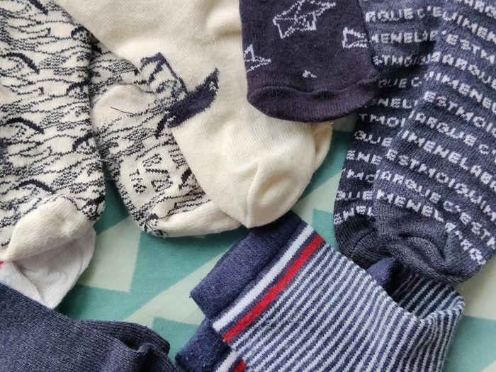 Lot de 7 paires de chaussettes marin Tape à l'oeil Taille 18-20 - photo numéro 3