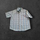 Chemise Manches Courte Dickies Carreaux Bleu Taille M Original