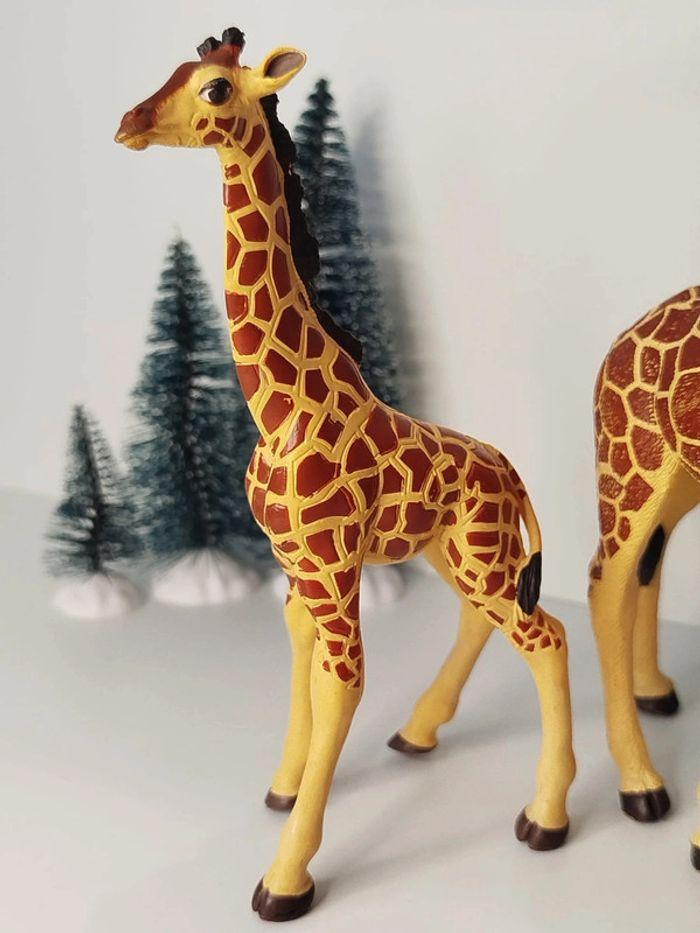 Figurine girafe et son girafon Papo - photo numéro 5