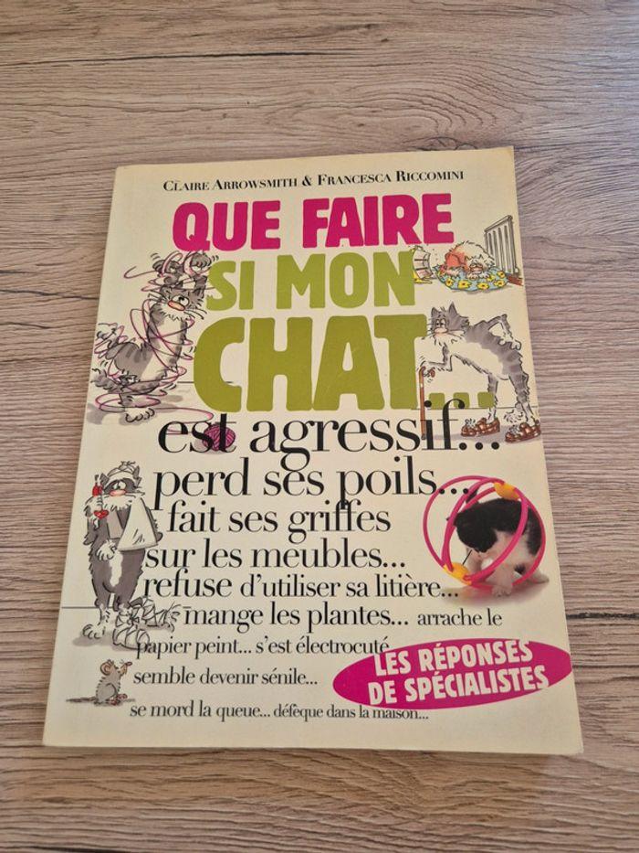 Livre que faire si mon chat est agressif - photo numéro 1