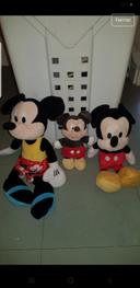 Lot peluche Mickey