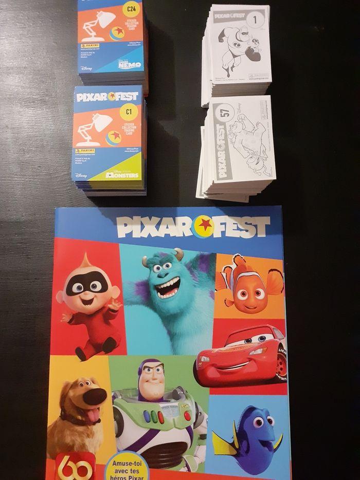 Album panini 12 cts pixar fest images stickers