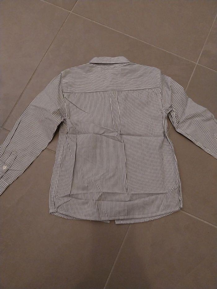 Chemise rayé Mango Kids T5/6A - photo numéro 4