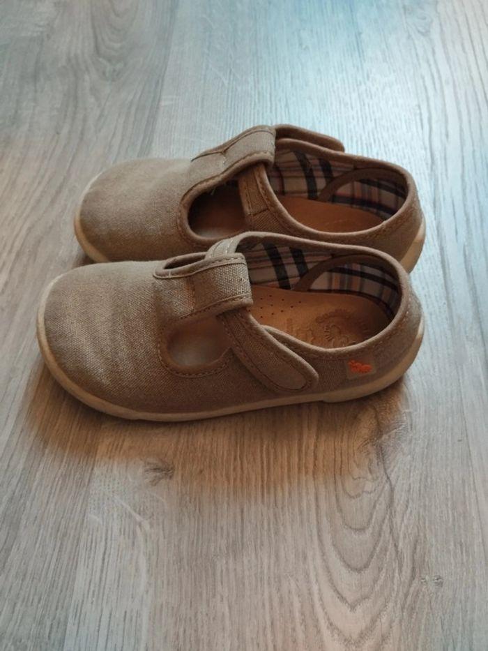 Chaussures enfants taupe T24 - photo numéro 3