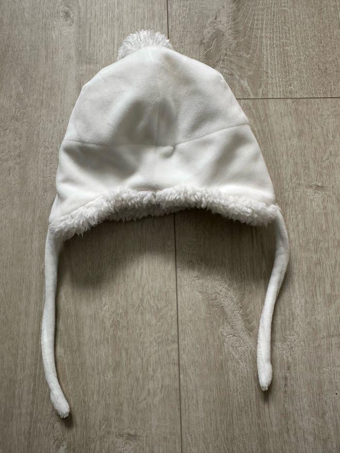 Bonnet blanc Obaibi taille 3 mois - photo numéro 2