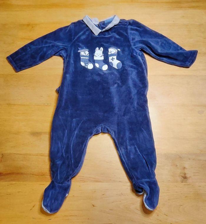 Lot de 2 pyjamas grenouillères - photo numéro 2