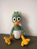 peluche baby duck crochet