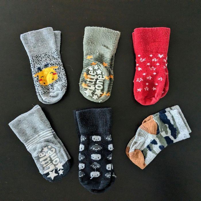 Lot de 6 paires de chaussettes antidérapantes - photo numéro 2