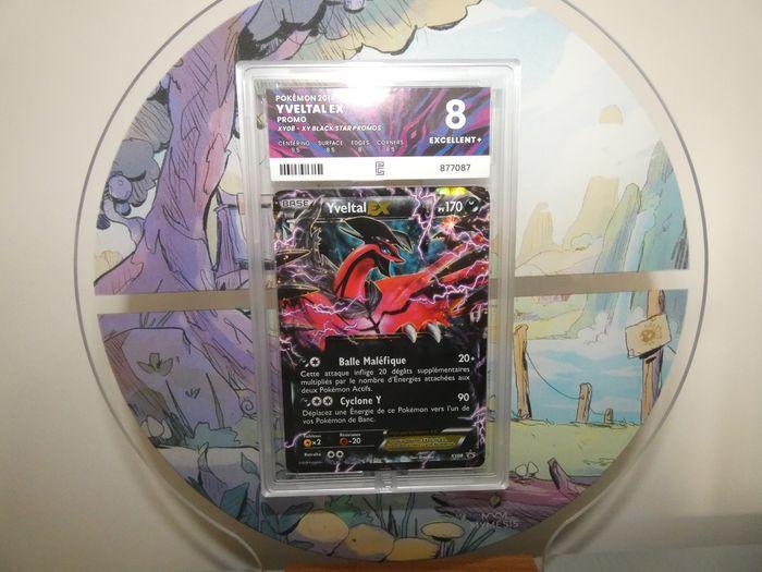 Carte pokémon yveltal ex xy08 pure grading 8 - photo numéro 1