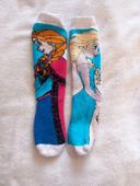 1 paire chaussettes de ski reines des neiges