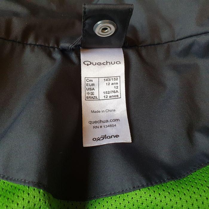 Veste coupe vent quechua de taille 12ans - photo numéro 3