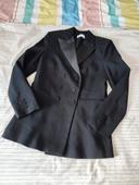 Blazer noir mango