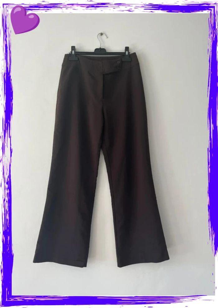 Pantalon marron - Taille 38 - photo numéro 1