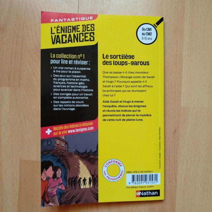 Livre énigme vacances CM1-CM2 - photo numéro 2