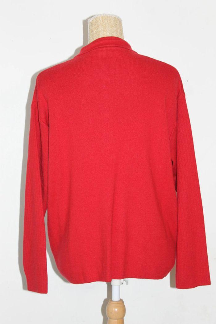 Pull hiver rouge - Manches longues - Fileuse d'arvor - 54 - photo numéro 7