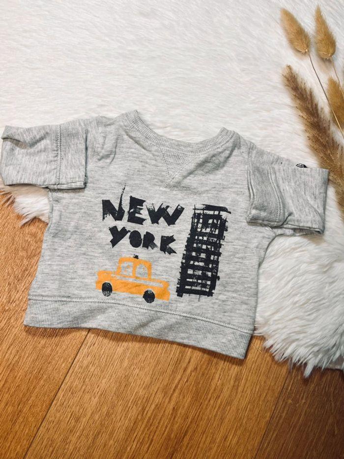 T-shirt gris New York