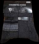 Lot de 10 paires de chaussettes  neuve 39/42