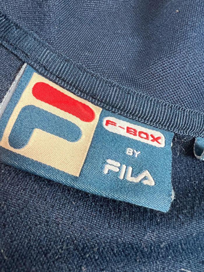 👕 Veste de Sport Fila Vintage Bleu Marine Taille M 👕 - photo numéro 11