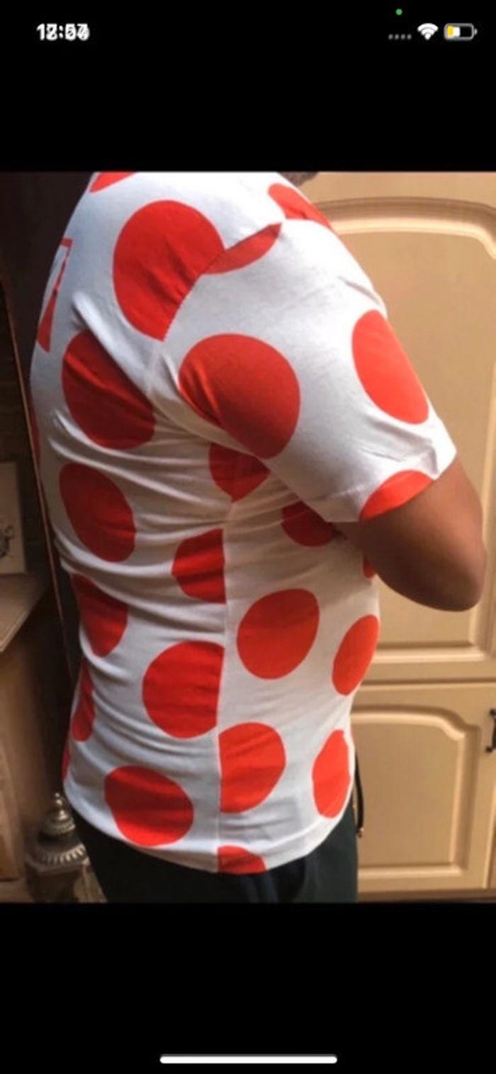 Maillot meilleur grimpeur à pois neuf taille l - photo numéro 3