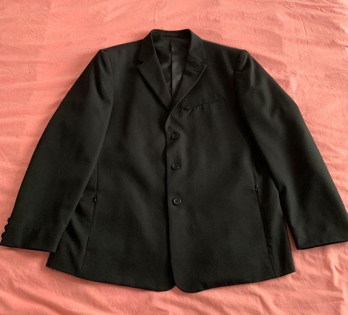 Veste blazer noire pour homme taille XXL/ 58 - photo numéro 3