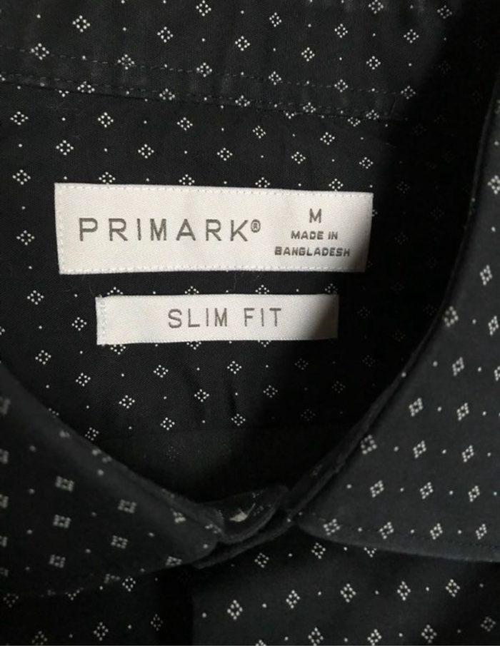 Chemise bleu marine slim fit M Primark état neuf - photo numéro 4