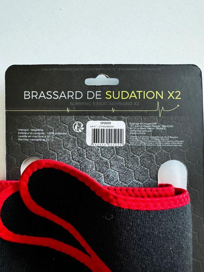 Brassard, rouge de sudation x2 - photo numéro 3