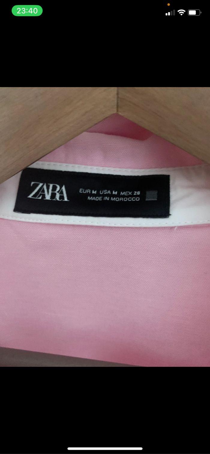 chemise courte zara - photo numéro 3