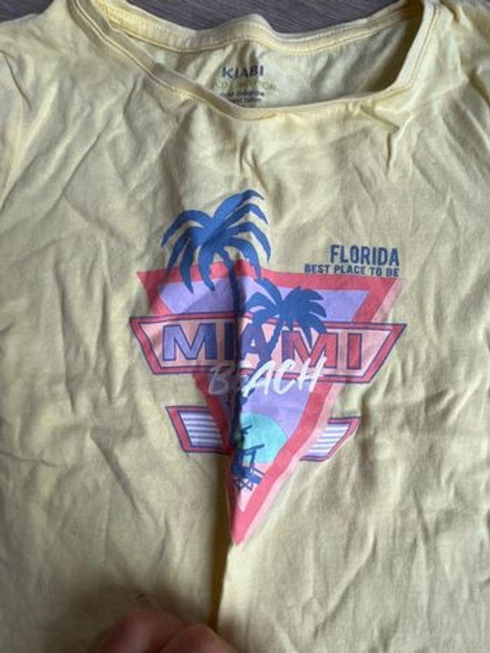 Tee shirt « Miami » Kiabi 4 ans - photo numéro 2