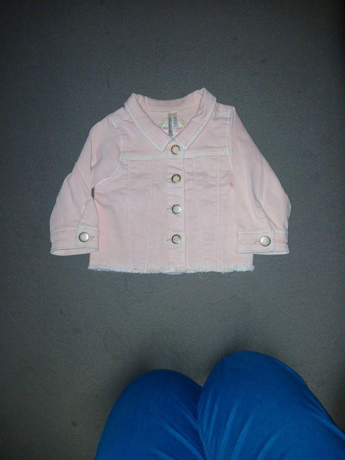 Veste en jean bébé fille - photo numéro 1