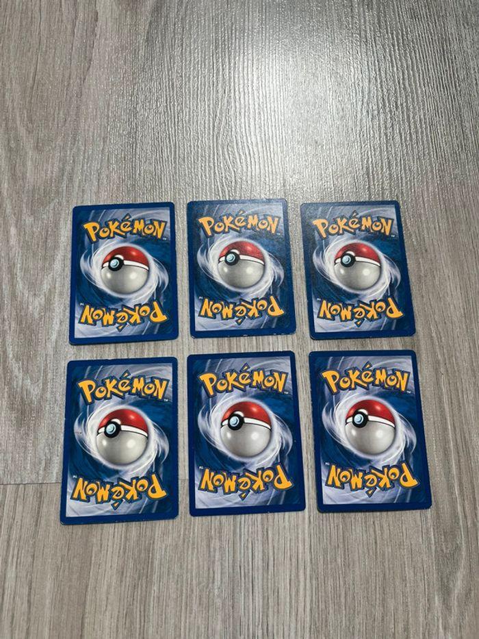 Lot de 6 cartes Pokémon édition 2 - photo numéro 2