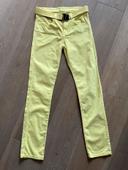 Pantalon jaune poussin