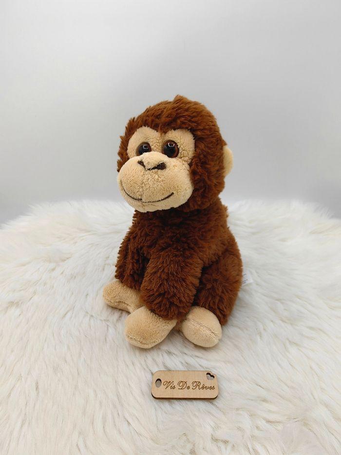 Doudou peluche singe Picwictoys - photo numéro 1