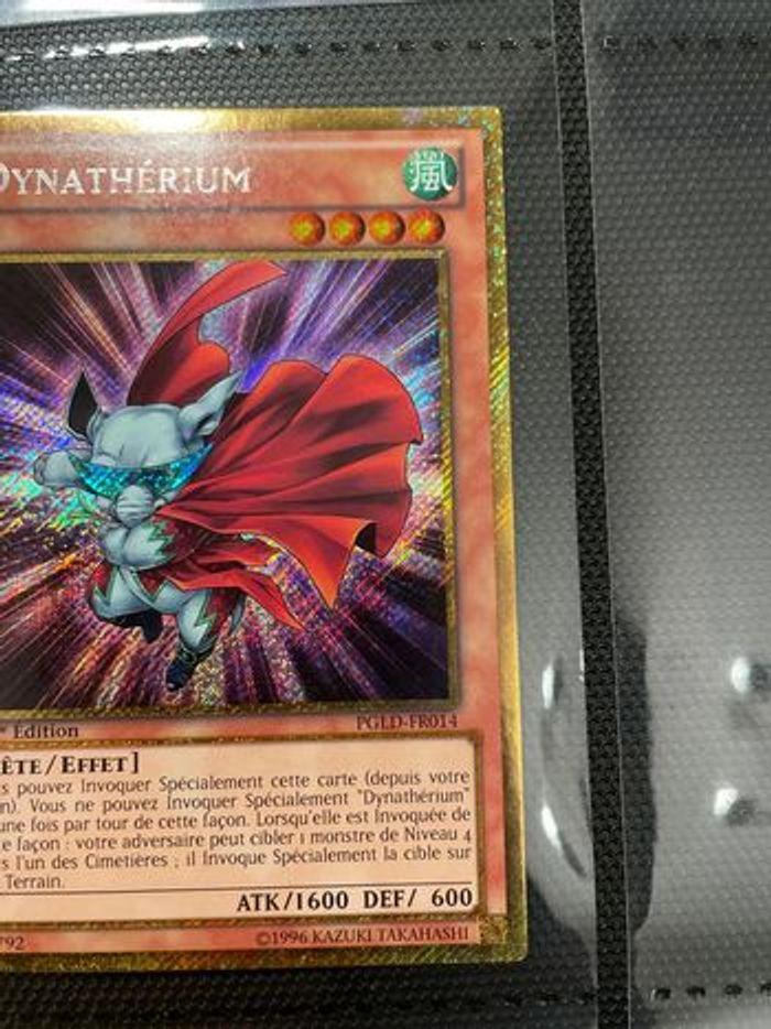 Carte Yu-Gi-Oh! : Dynathérium - PGLD-FR014 - photo numéro 3